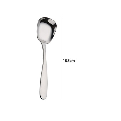 Stainless Steel Square Head Dinner Spoon