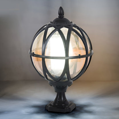 Classic Round Outdoor Post Light Fittings
