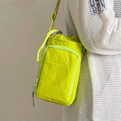 Insulated Cross Body Water Bottle Pouch