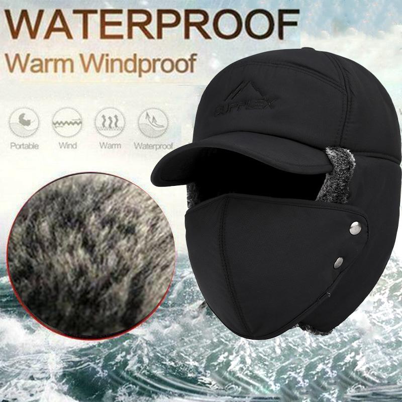 Warm Thermal Face And Ear Beanie