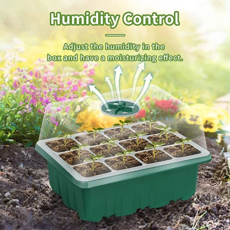 Indoor Herb Planters with LED Grow Lights, 5 Pack