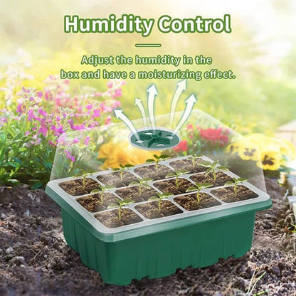 Indoor Herb Planters with LED Grow Lights, 5 Pack
