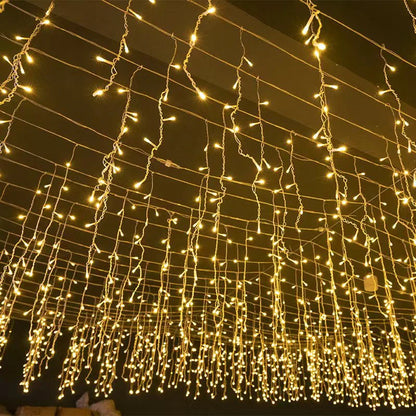 Long Outdoor String Fairy Lights 50m Waterproof