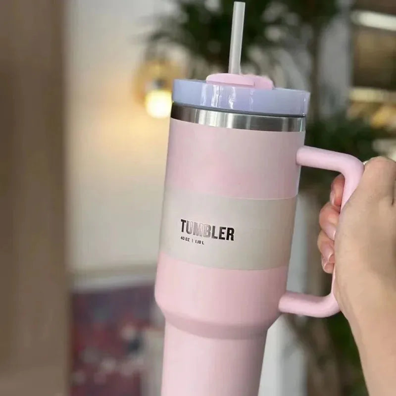 Insulated Thermal Mug - 1180ml with Spout Lid