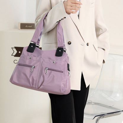 Waterproof Nylon Tote Handbag
