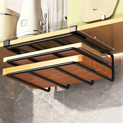 Space Saving Kitchen Wall Organizer - Easy Hang Design