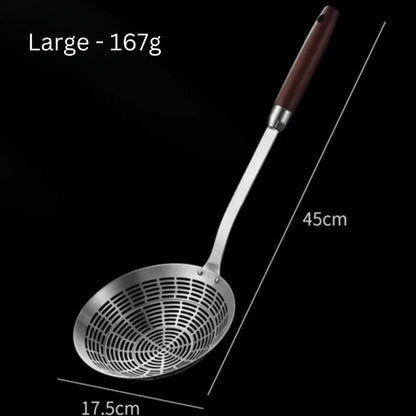 Premium Metal Slotted Spoon Ladle