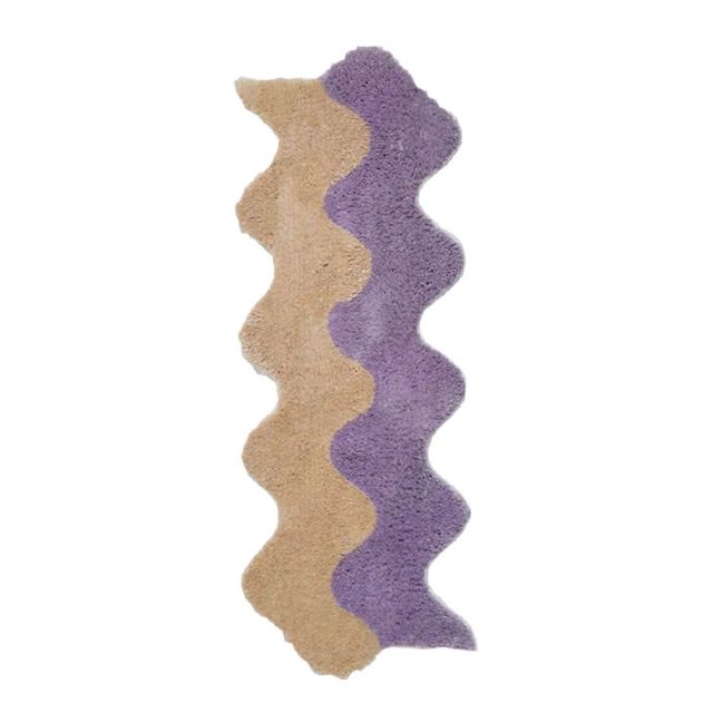 Vibrant Multi-Colored Area Rug Cotton Blend