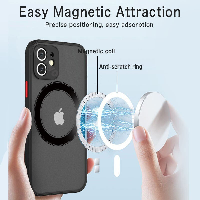 Noxord | Slim Clear Magsafe Phone Cover - Cofik