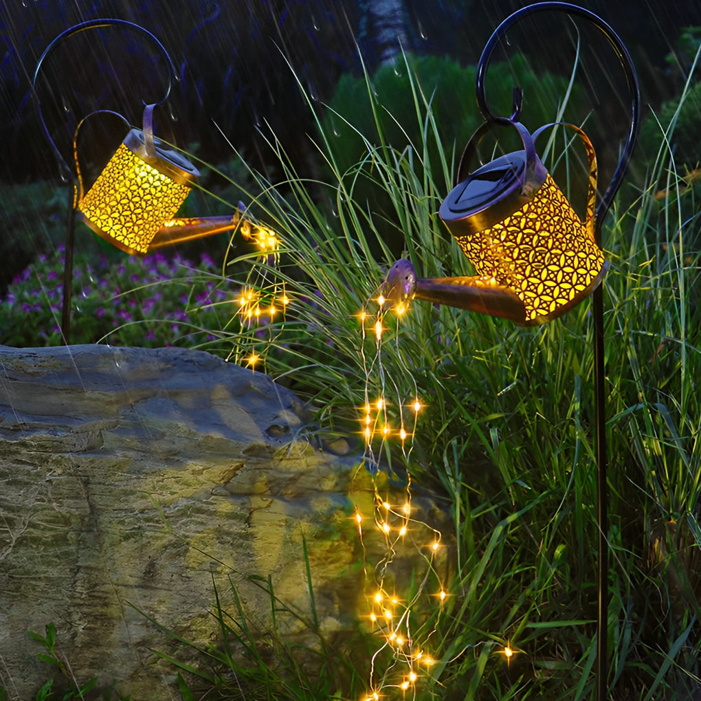 Outdoor Solar Powered Waterproof Garden String Lights