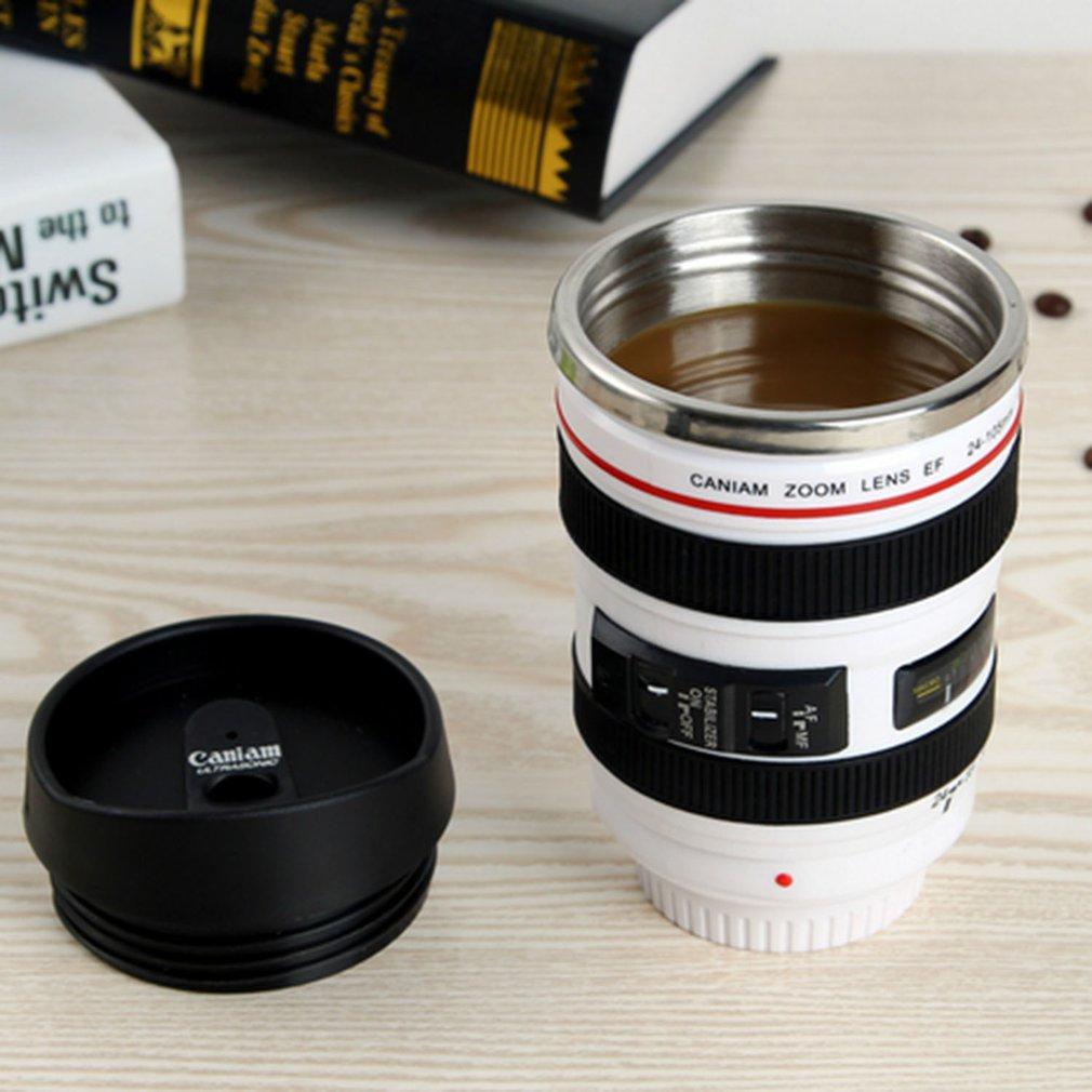 Camera Lens Shaped Coffee Mug