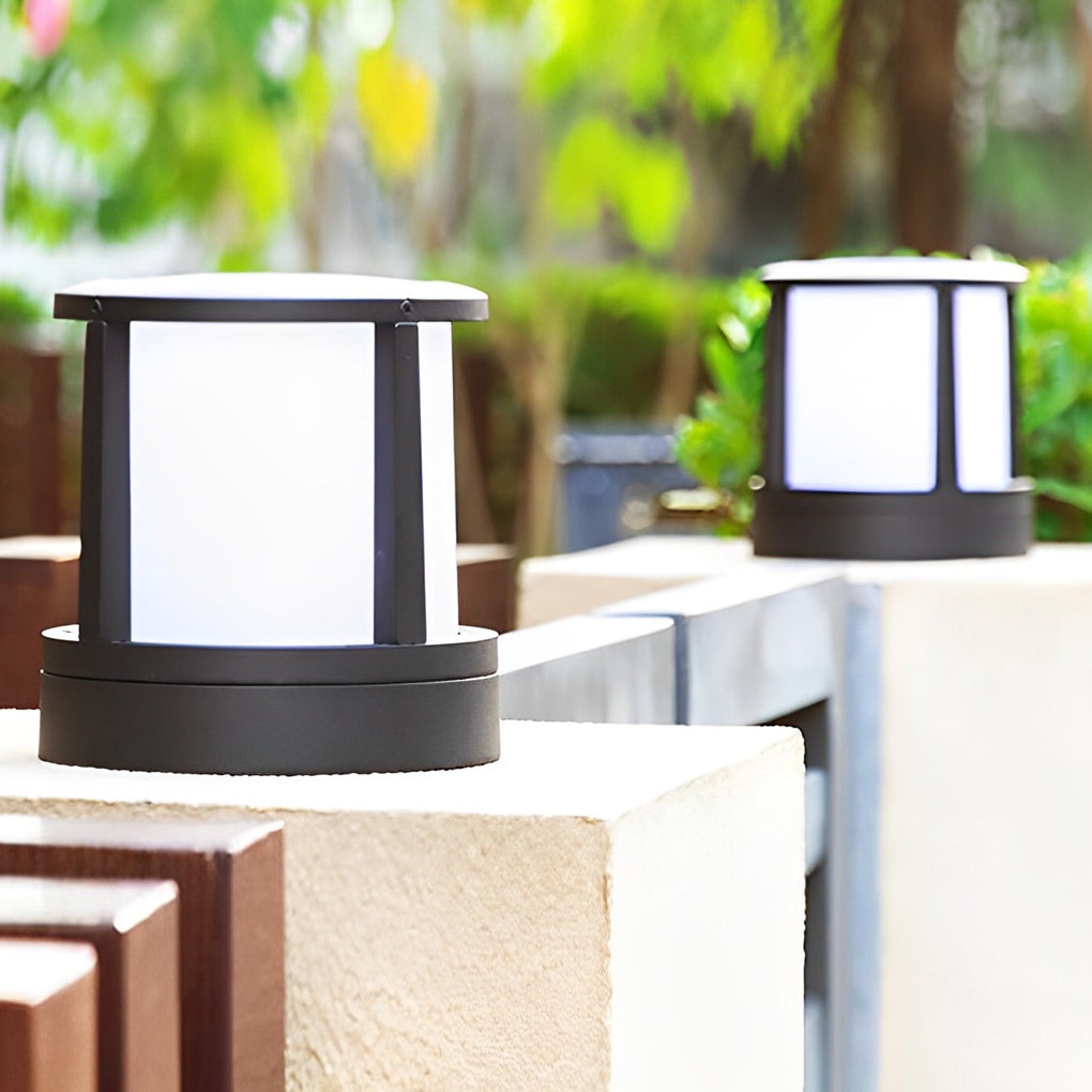 Sleek Metal LED Weatherproof Outdoor Post Lights - Cofik
