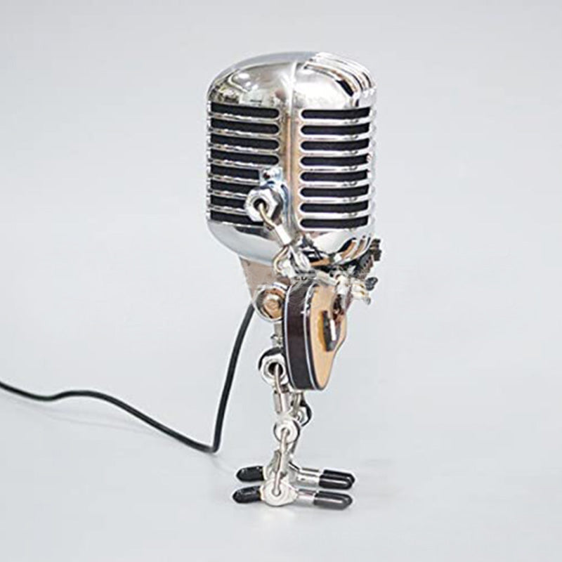Vintage Mic Robot USB Speaker