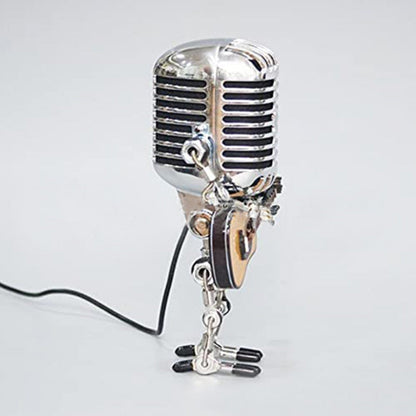 Vintage Mic Robot USB Speaker