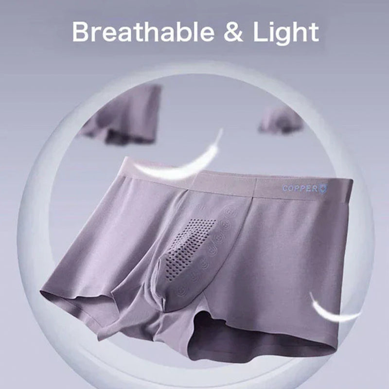 Men's Therapeutic Magnetic Boxer Briefs Comfort Fit - Cofik