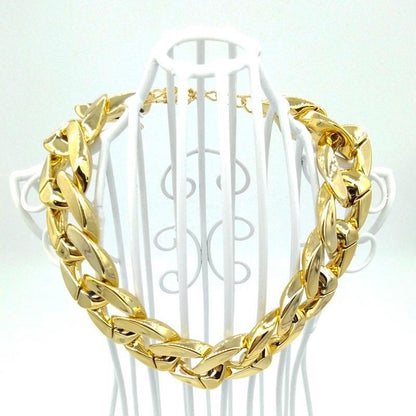 Luxury Pet Gold Plated Chain Collar