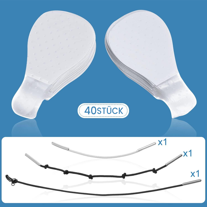 Clear Anti Aging Face Lift Stickers, 120 Pack