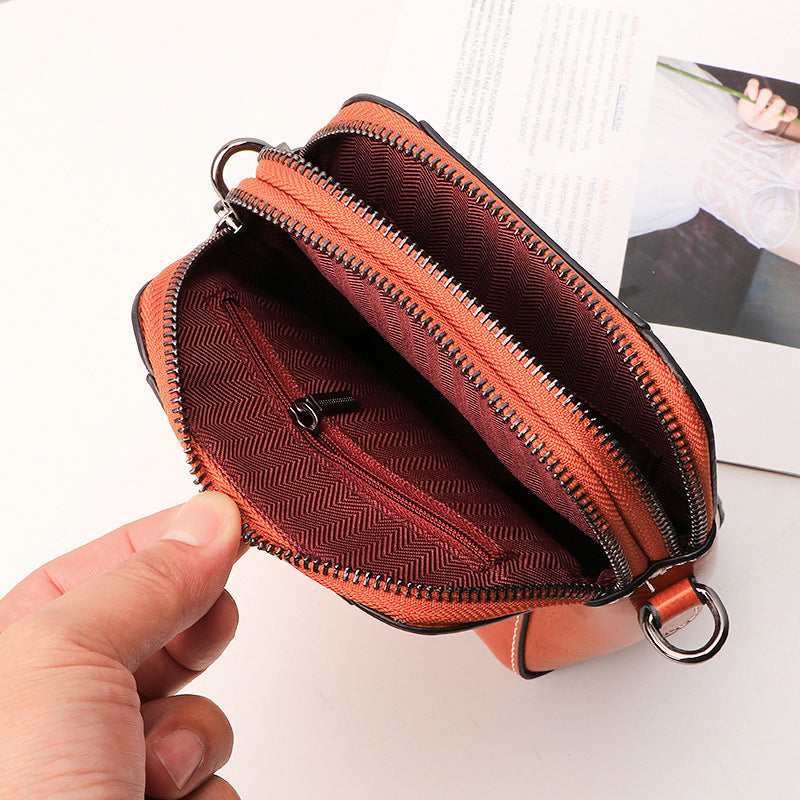 Women's Genuine Leather Phone Pouch