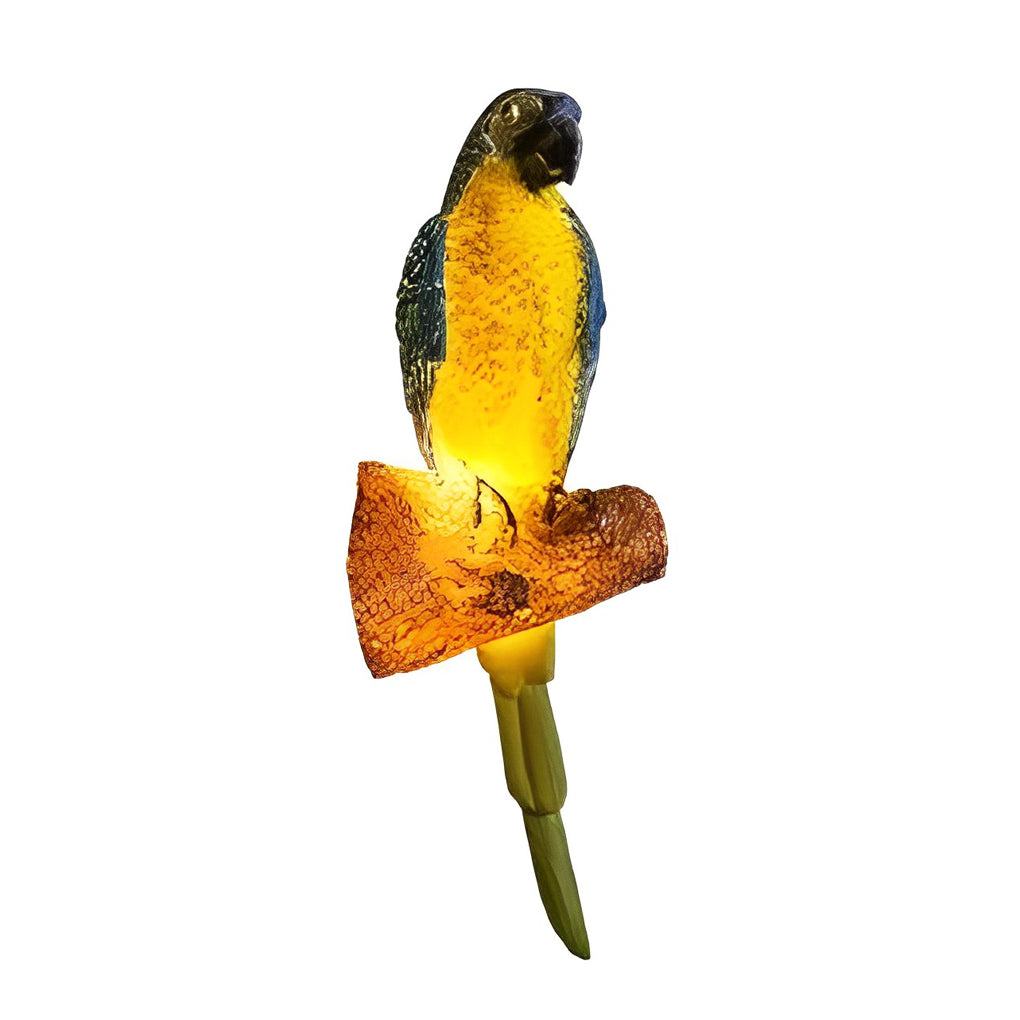 Colorful Outdoor Parrot LED Garden Lights