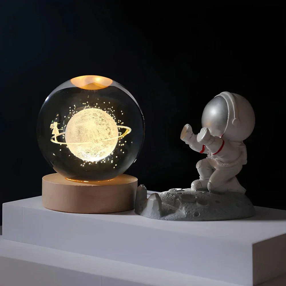 Colorful Globe LED Bedroom Nightlight