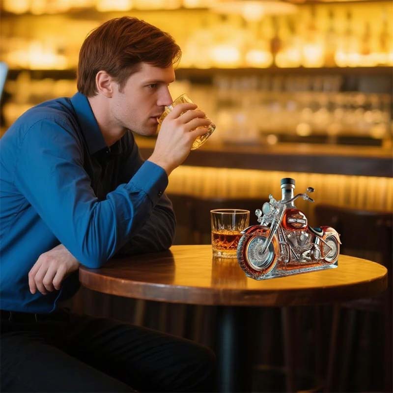 Rare Collectible Harley Davidson Whiskey Bottle