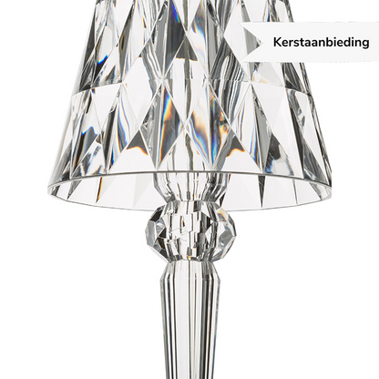 Elegant Dimmable LED Crystal Table Lamp