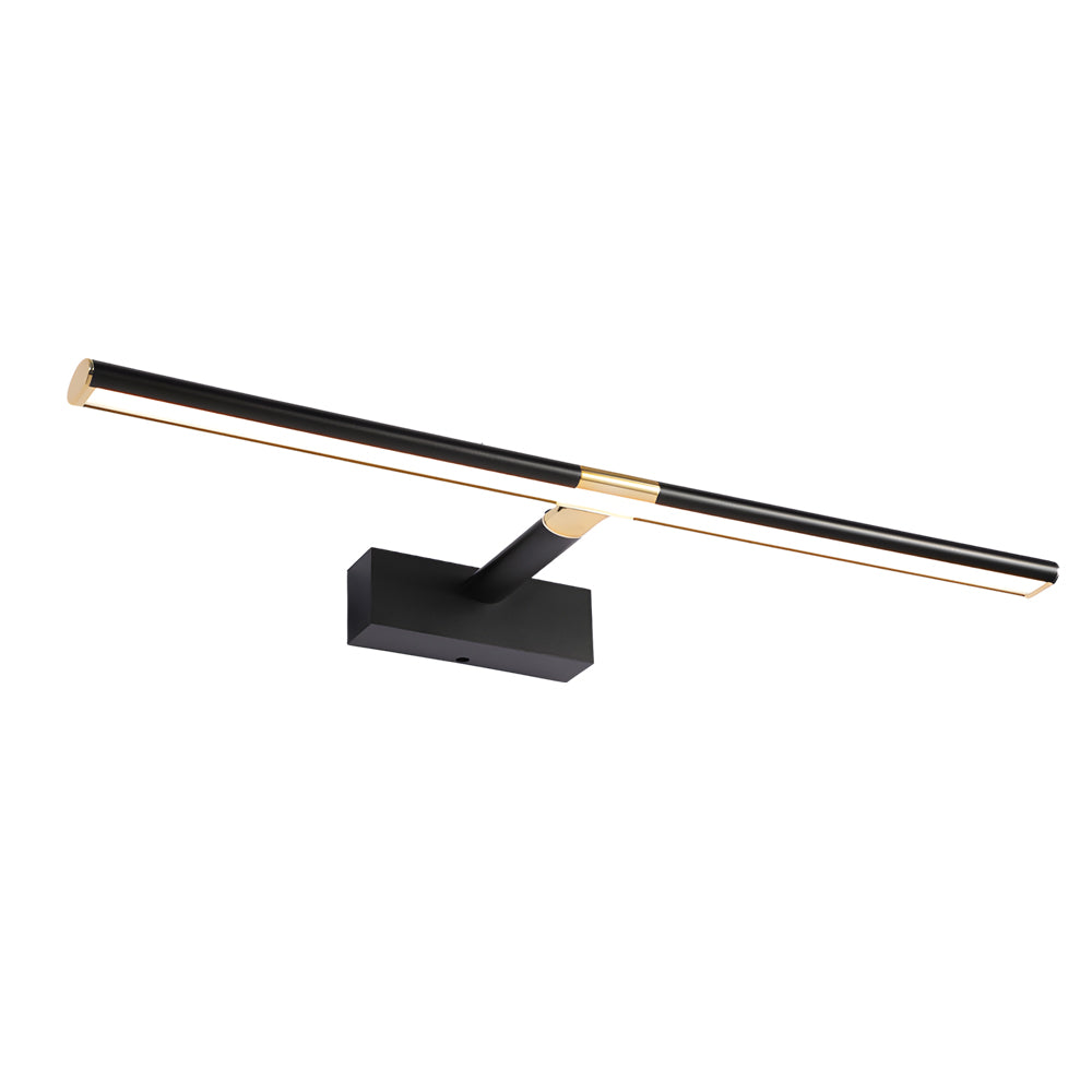 Adjustable LED Bath Light with Extending Arm and Matte Finish