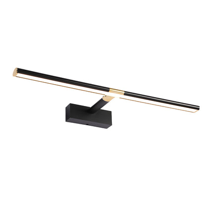 Adjustable LED Bath Light with Extending Arm and Matte Finish