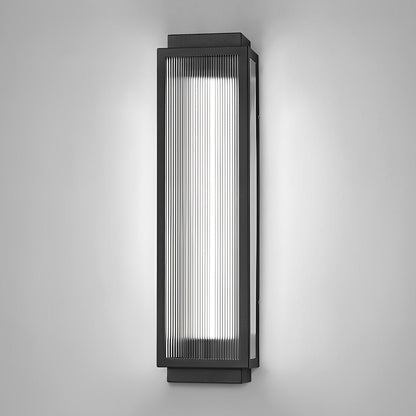 Outdoor Black LED Wall Light Fixtures Waterproof