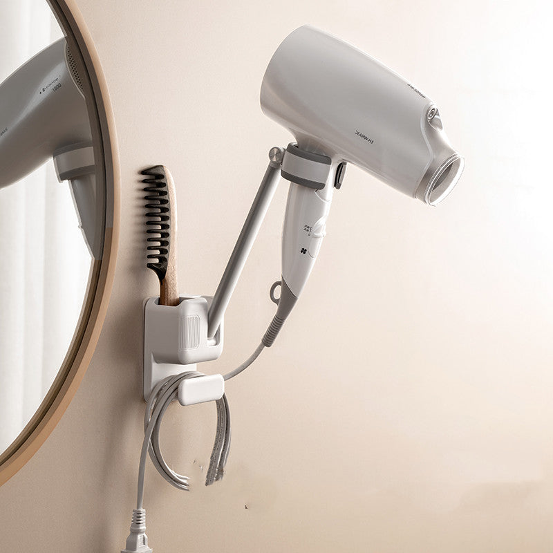Space Saving Hair Dryer Holder Stand