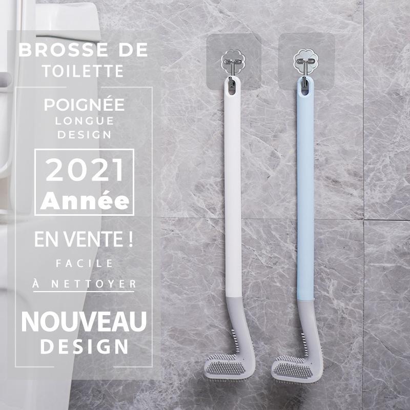 Extended Reach Toilet Brush - Easy Clean