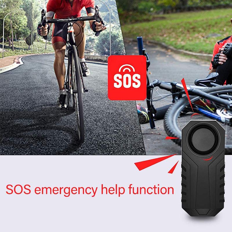 Secure Bike Anti Theft Wireless Alarm System