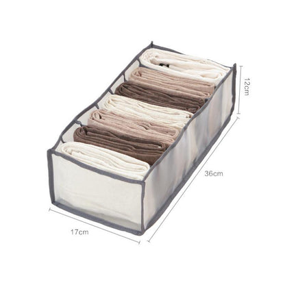 Breathable 7 Shelf Closet Storage Organizer