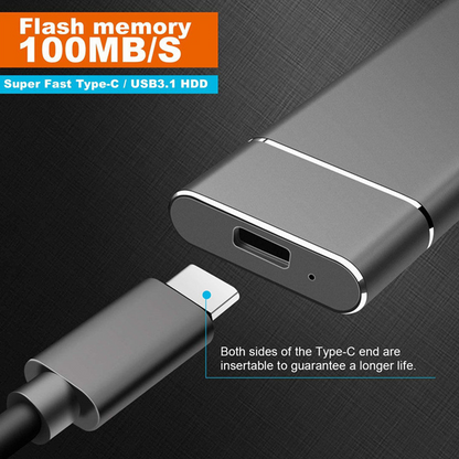 Fast External USB Solid State Drive Disk