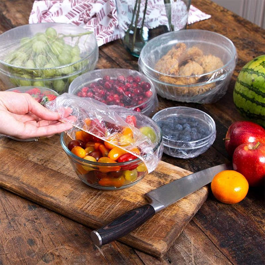 Clear Plastic Food Wrap Covers - Cofik
