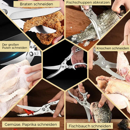 Durable Medical Scissors with Sharp Stainless Steel Blades