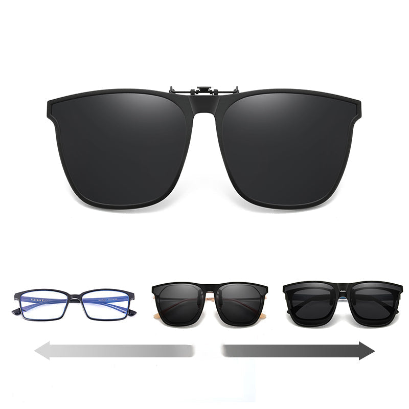 Noxord | Compact Polarized Clip On Folding Shades