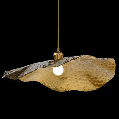 Sleek Metal Adjustable Hanging Light Fixture