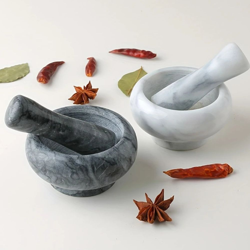 Granite Spice Grinder Bowl Set