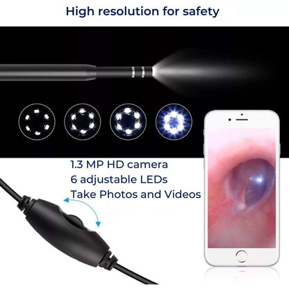Advanced Ear Camera with HD Video and Wax Removal