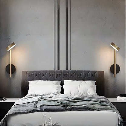 Modern Slim LED Round Wall Light Fixture