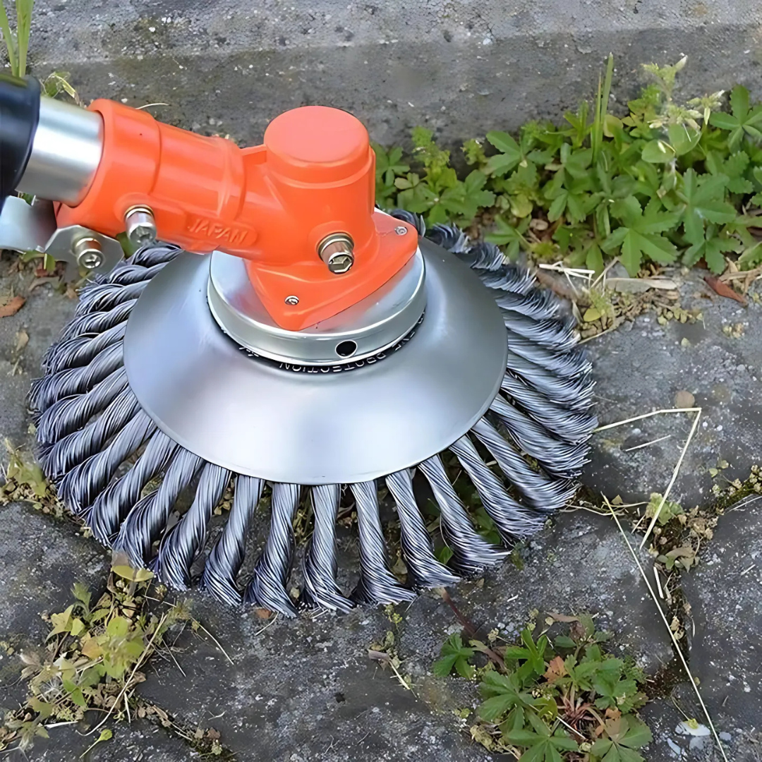 Powerful 6-Blade Turbo Trimmer Weed Cutter Head
