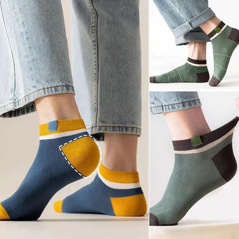 Slim Athletic Socks for Men 10 Pack