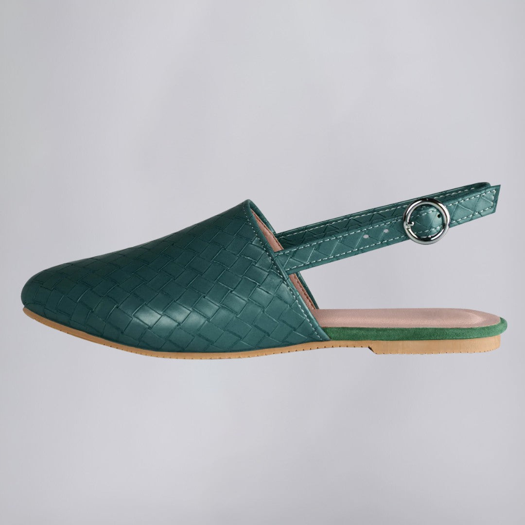 Comfortable Pointed Toe Ballet Flats with Padded Insole - Cofik