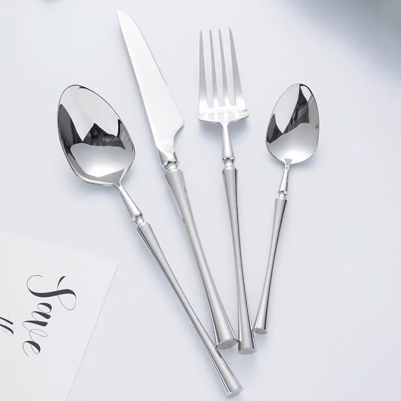 Cofik | Premium Silver Cutlery with Comfort Grip Handles