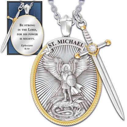 Protective Archangel Michael Necklace - Cofik