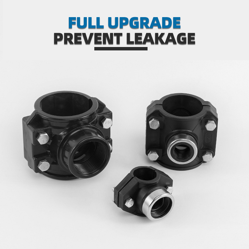 Easy Fix Pipe Fitting Saddle Tee Connector