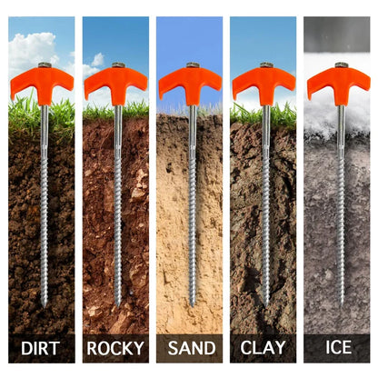 Heavy Duty 8 Camping Ground Stakes
