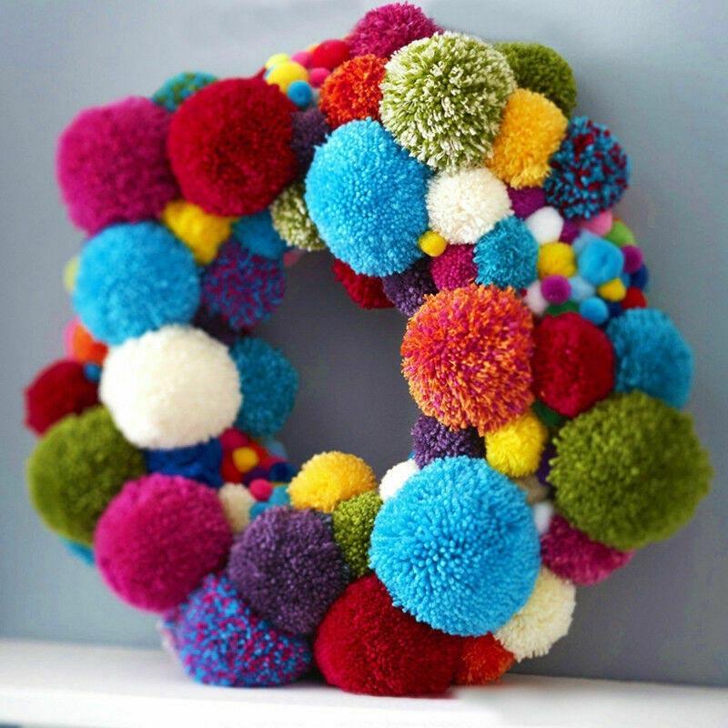 Colorful Pom Pom Craft Kit