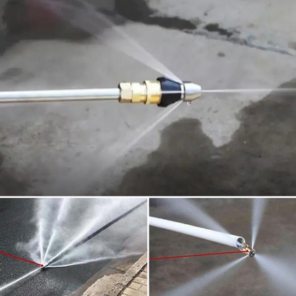 Heavy Duty Sewer Jetting Nozzle for Clogged Drain Cleaning